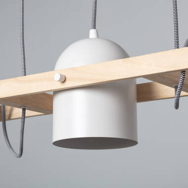 HILBRIVO hanglamp in wit, afbeelding 6