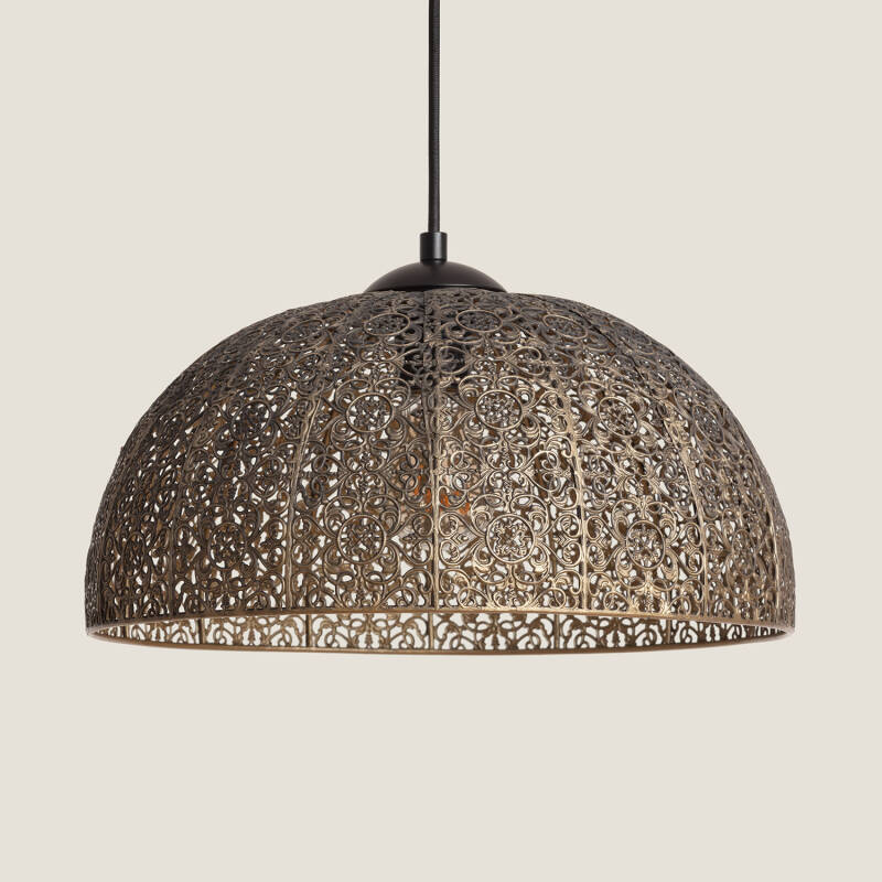 Hanglamp Falvaro in messing