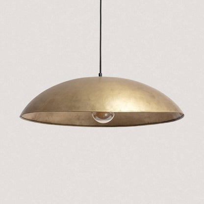 Hanglamp Holbaro in goud