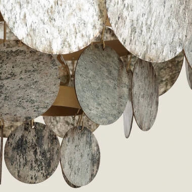 Hanglamp Iravano, metalen kap