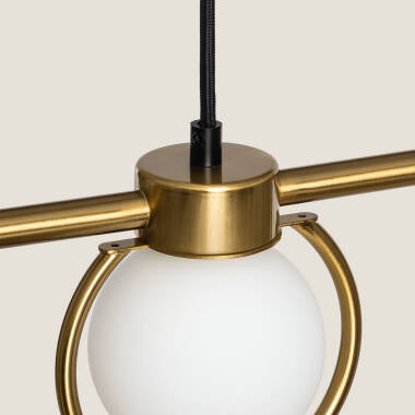 Hanglamp Vorsaro in zwart, detail 3