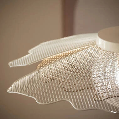Hanglamp Instaro in wit, sfeerbeeld in het interieur