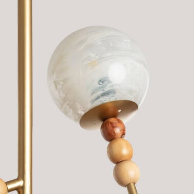MERVIVO hanglamp, goud