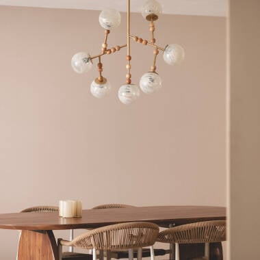 MERVIVO hanglamp, goud