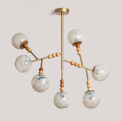 MERVIVO hanglamp, goud