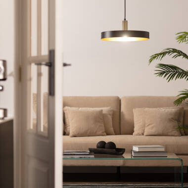 Hanglamp Kalvaro zwart, detail