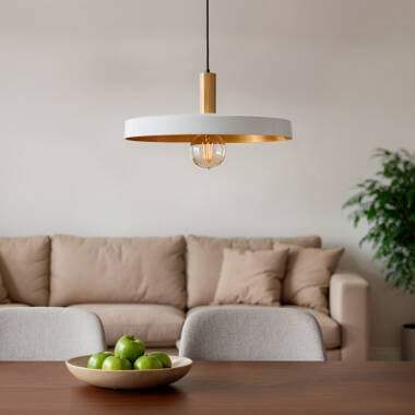 Hanglamp Kalvaro wit, kap