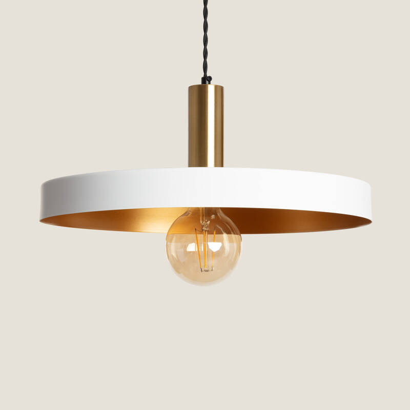 Hanglamp Kalvaro in wit