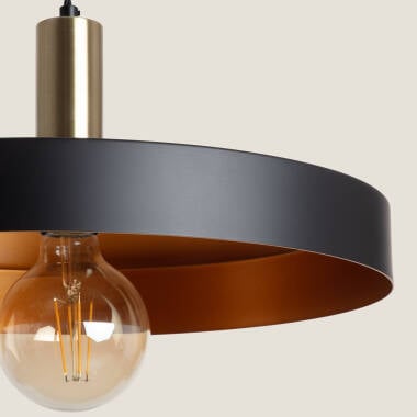 Hanglamp Kalvaro zwart, ophanging