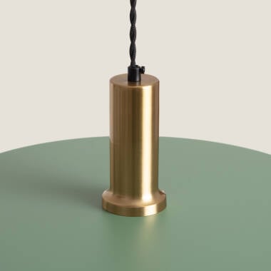 Hanglamp Kalvaro groen, detail