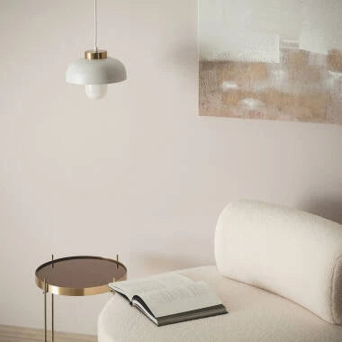 Hanglamp Koltano in wit, detail 3
