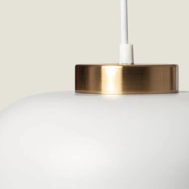 Hanglamp Koltano in wit, detail 4