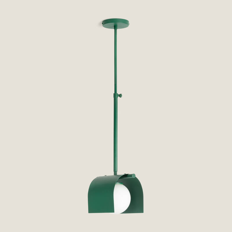 LUNDIVO hanglamp, groen