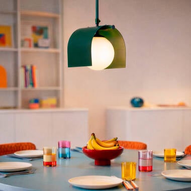 LUNDIVO hanglamp, groen