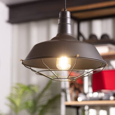 Hanglamp Merbano zwart, detail
