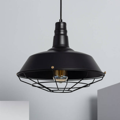 Hanglamp Merbano in zwart