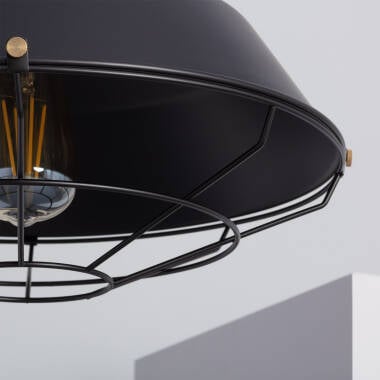 Hanglamp Merbano zwart, ophanging