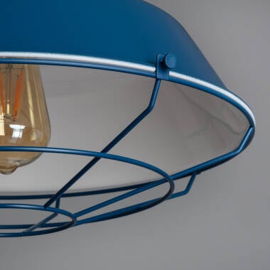 Hanglamp Merbano blauw, afmetingen