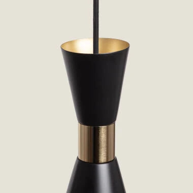Hanglamp Nordivo zwart, detail