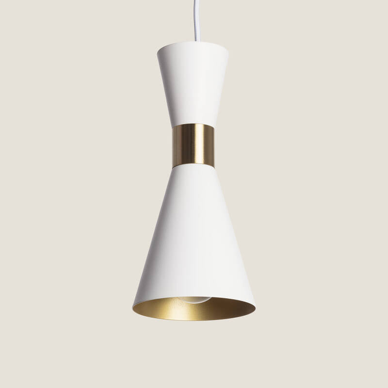 Hanglamp Nordivo in wit