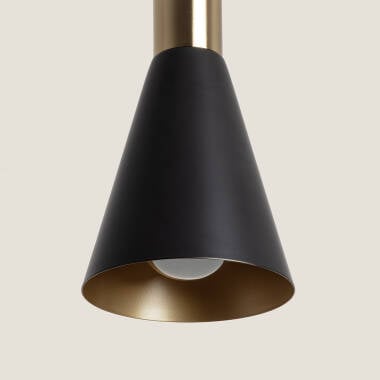 Hanglamp Nordivo zwart, ophanging