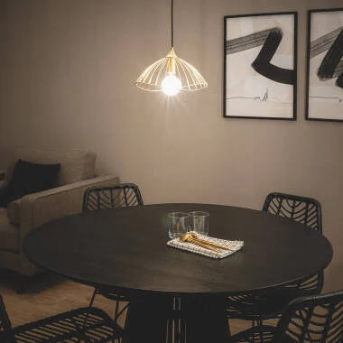 URBAVO hanglamp in goud, afbeelding 3