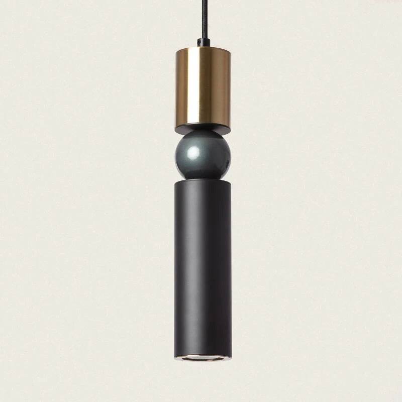 Hanglamp Lundravo in blauw