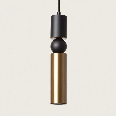Hanglamp Lundravo in mat zwart, detail 5