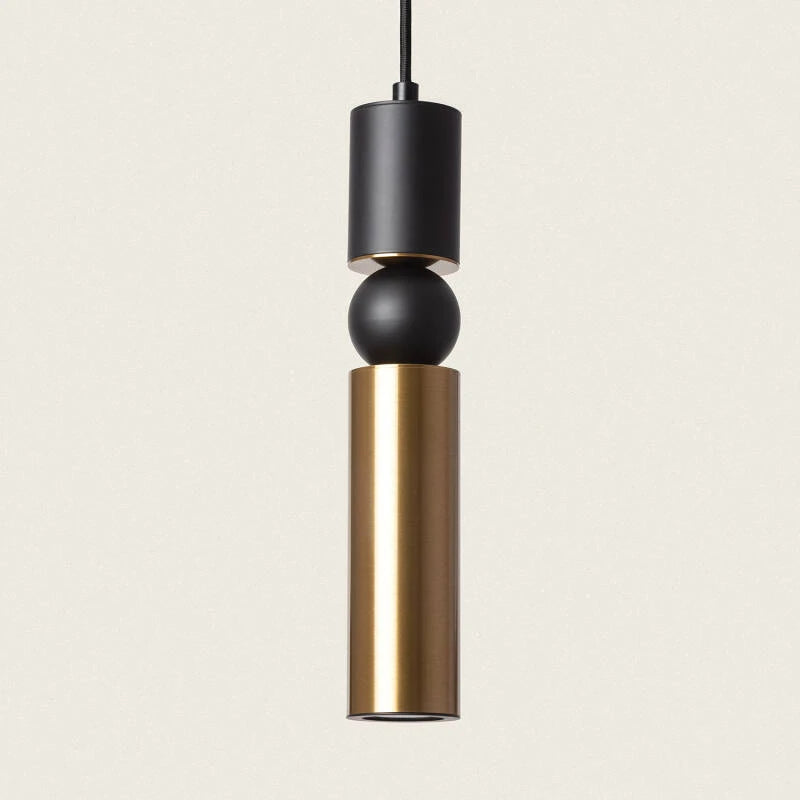 Hanglamp Lundravo in mat zwart