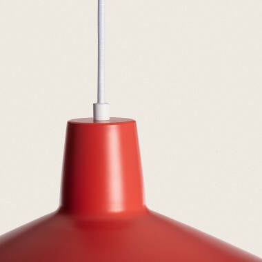 Hanglamp Morsano in rood, detail 2