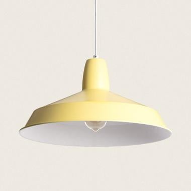 Hanglamp Morsano in geel, detail 5