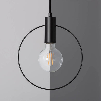 Hanglamp Nurbavo in zwart