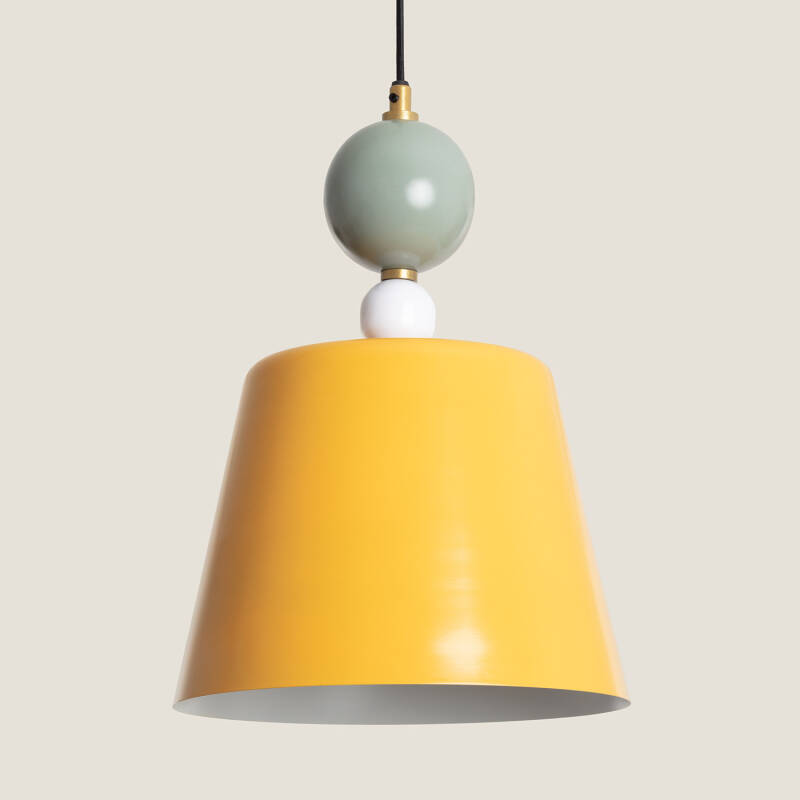 Hanglamp Wesbaro in geel