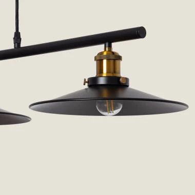 KOLBARO hanglamp in zwart