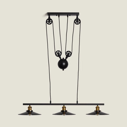 KOLBARO hanglamp in zwart