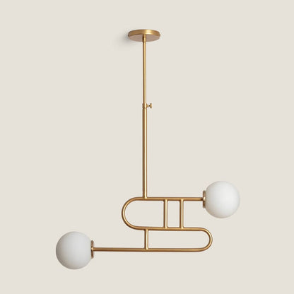 Hanglamp Zurbano in goud