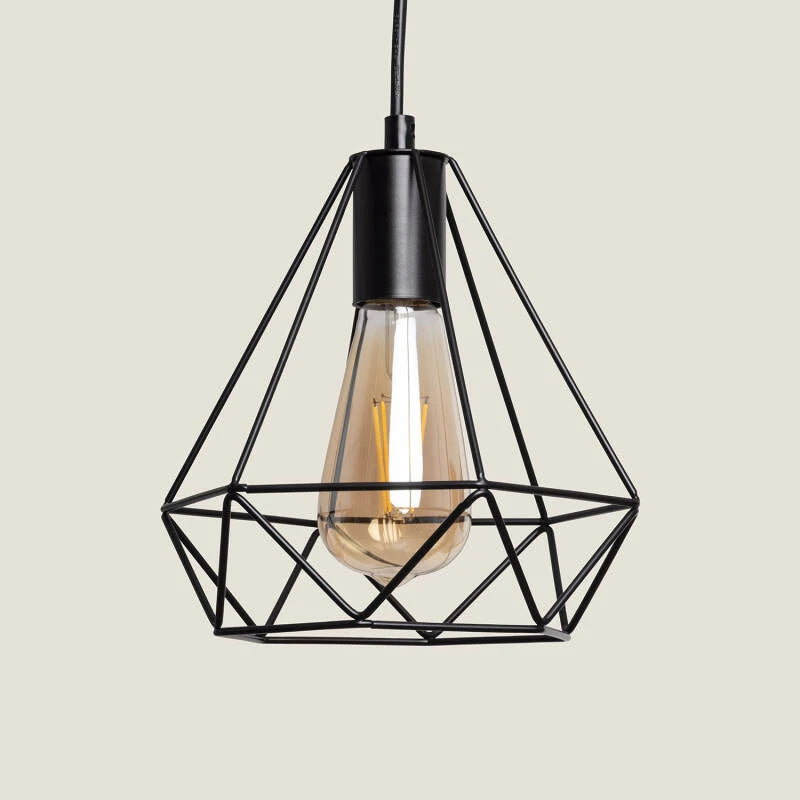 KELMARO hanglamp in zwart
