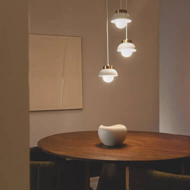 Hanglamp Oskavo in wit, detail 2
