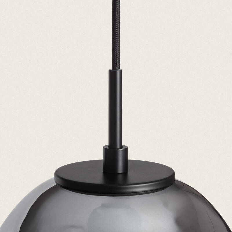 Hanglamp Cadrivo rookgrijs, afmetingen