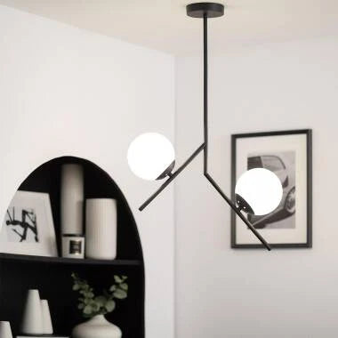GERBARO hanglamp in zwart, afbeelding 3