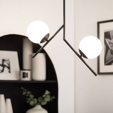 GERBARO hanglamp in zwart, afbeelding 2