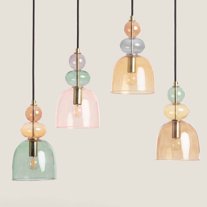 Hanglamp Gilvano groen, afmetingen