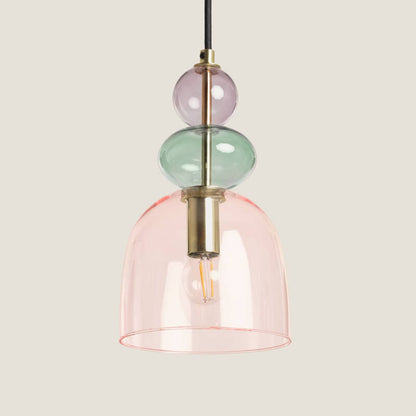 Hanglamp Gilvano in roze