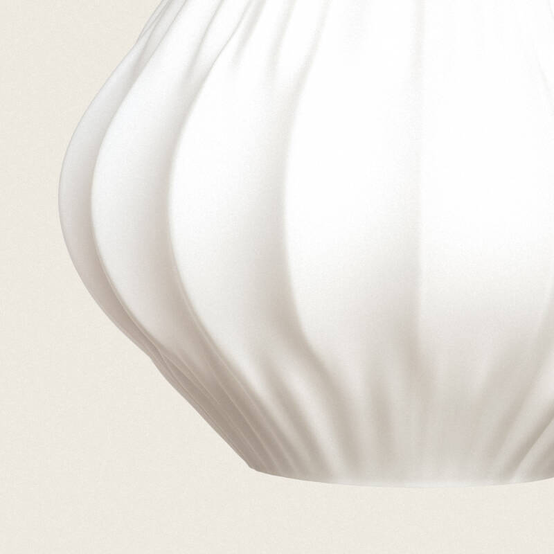 Hanglamp Solbaro in wit, sfeerbeeld in het interieur