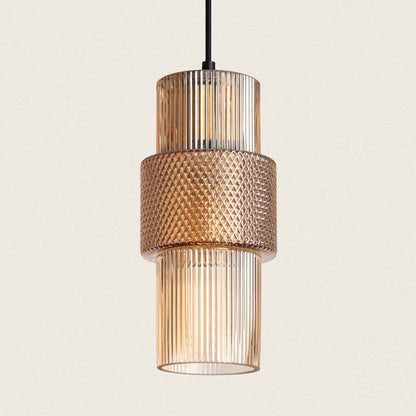 Hanglamp Perdano in amber