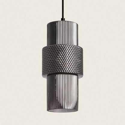 Hanglamp Perdano in rookgrijs