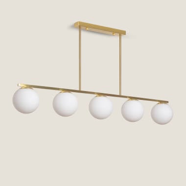 Hanglamp Tavrano in een woonruimte