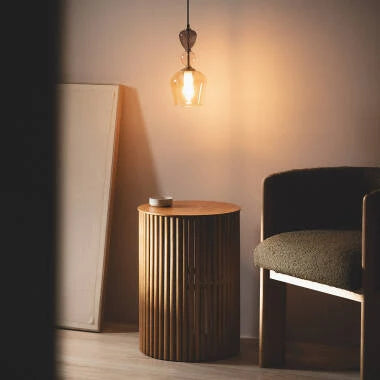 Hanglamp Kimvaro meerkleurig, zijaanzicht