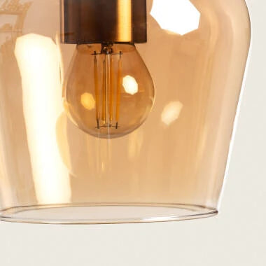 Hanglamp Kimvaro meerkleurig, ophanging en plafondkap
