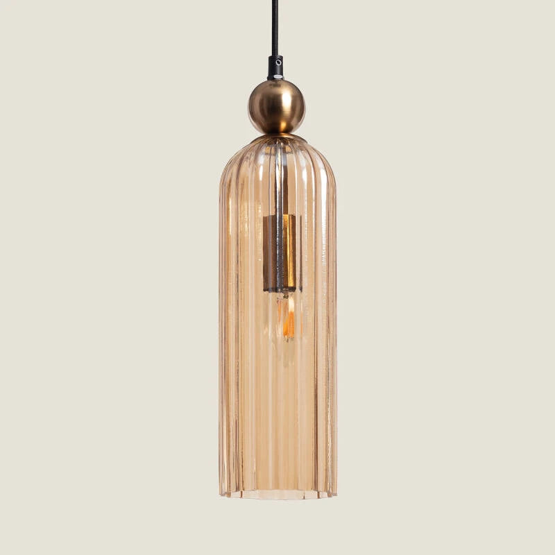 Hanglamp Turvano in amber